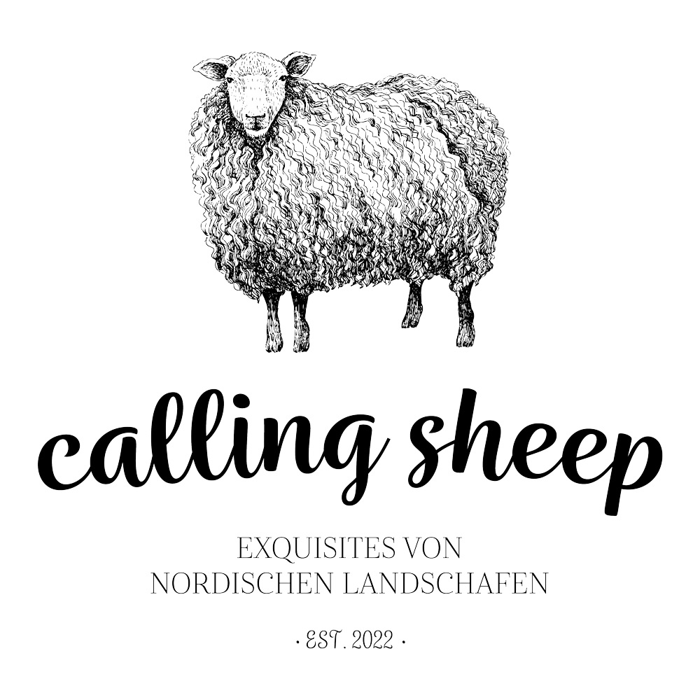 Logo calling sheep
