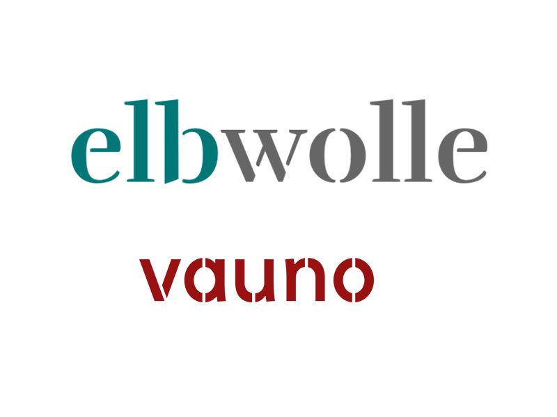 Logo elbwolle und vauno